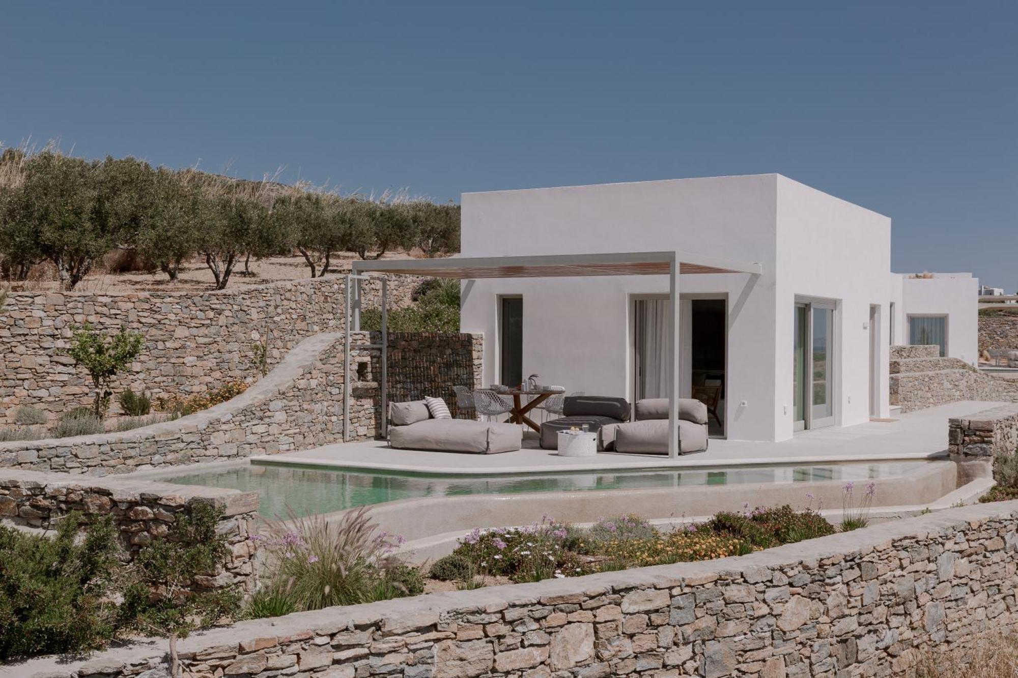 Melora Villas Paros Angairia ภายนอก รูปภาพ