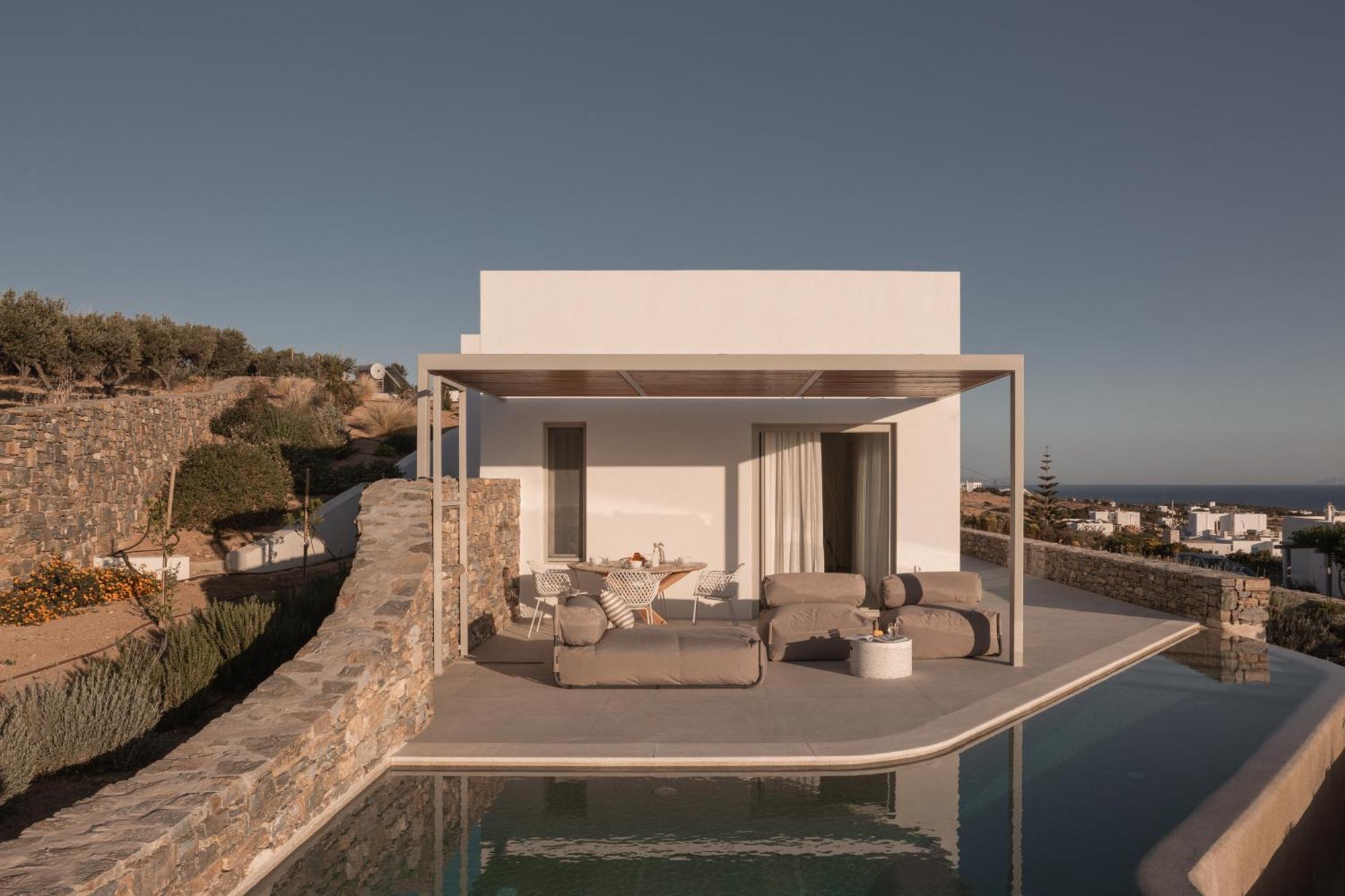 Melora Villas Paros Angairia ภายนอก รูปภาพ