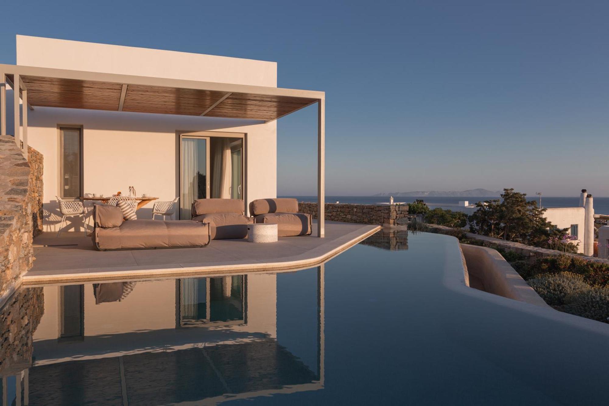 Melora Villas Paros Angairia ภายนอก รูปภาพ
