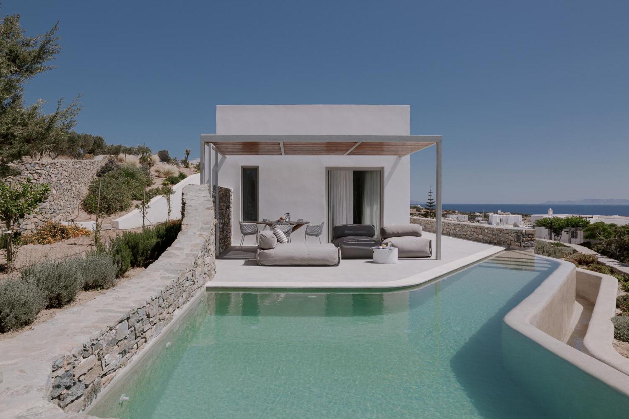 Melora Villas Paros Angairia ภายนอก รูปภาพ