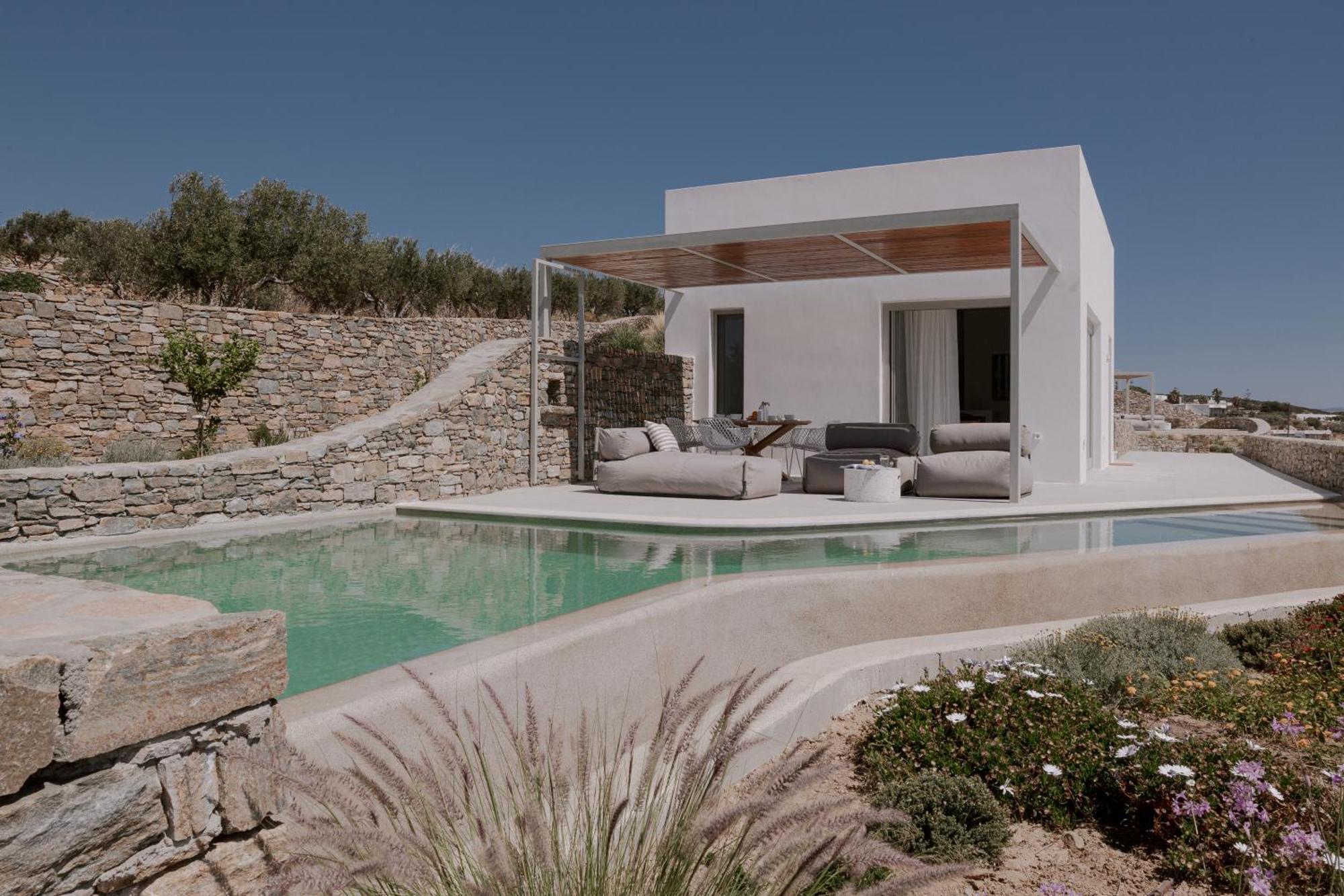 Melora Villas Paros Angairia ภายนอก รูปภาพ