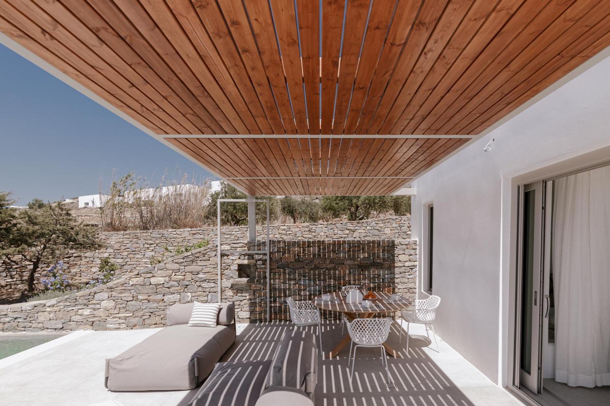 Melora Villas Paros Angairia ภายนอก รูปภาพ